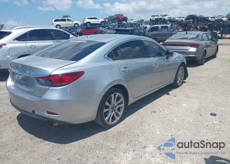 2016 Mazda Mazda6 I Touring from USA, damaged, VIN JM1GJ1V51G1408680